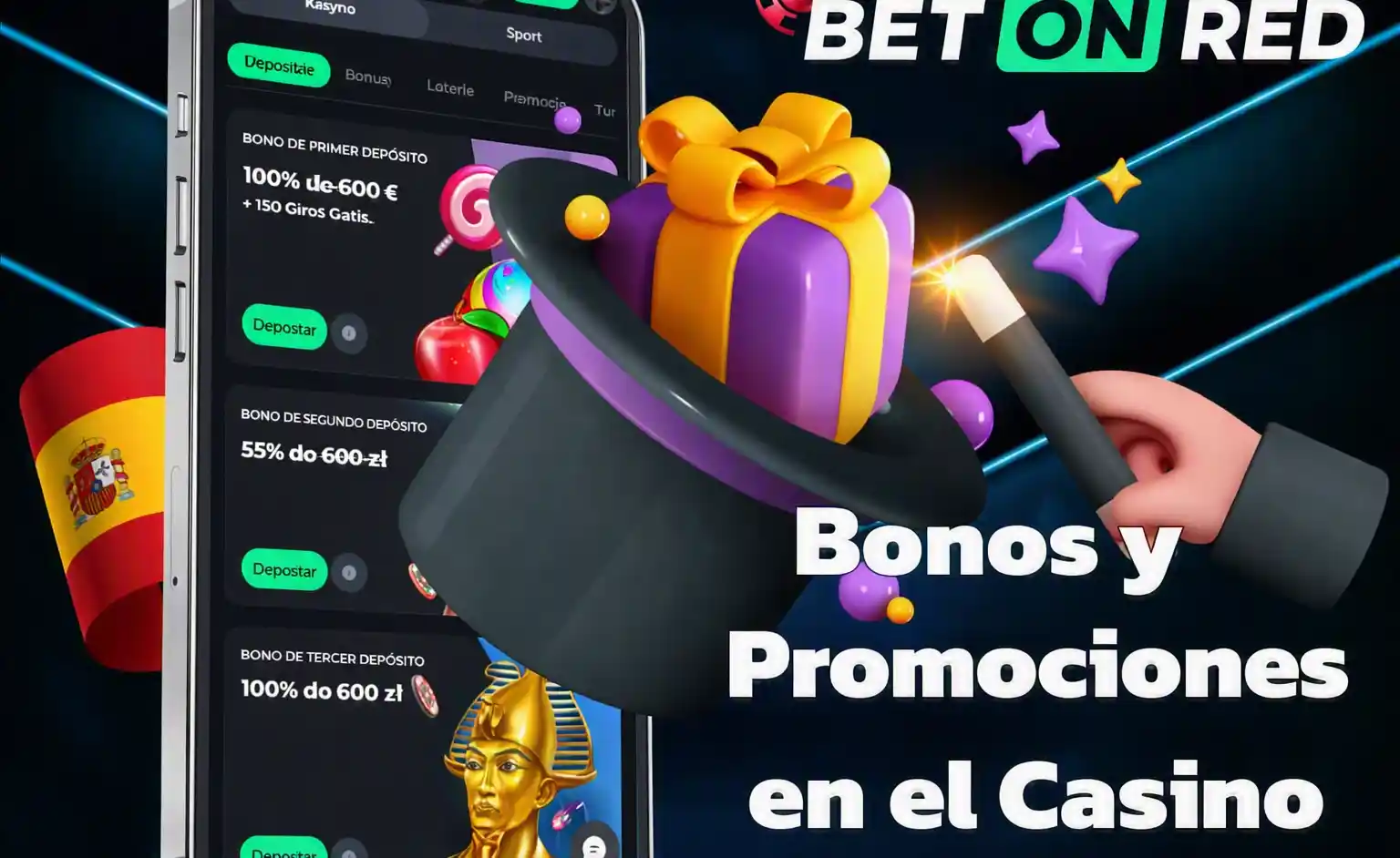 Bonos y promociones de Bet On Red en España