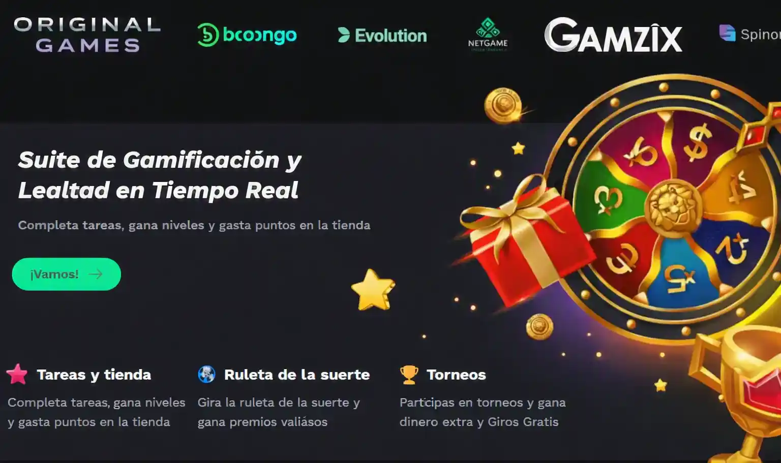 Funciones y catálogo de Bet On Red Casino